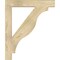 Ekena Millwork Funston Block Rough Sawn Bracket, Douglas Fir, 4"W x 30"D x 36"H BKT04X30X36FST05RDF - alternate 3